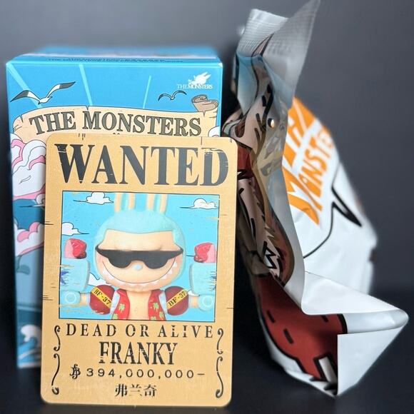✨Genuine Pop Mart Labubu X One Piece Franky✨ - Picture 2 of 9